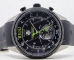 Tag Heuer Replica Watch Mikrotimer Flying 1000 GMT Black & Green
